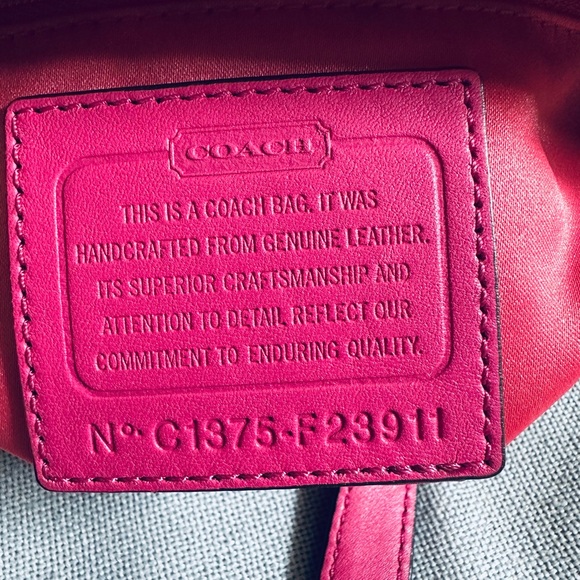 Coach Leather Colorblock MIA Purse Handbag - Picture 8 of 8